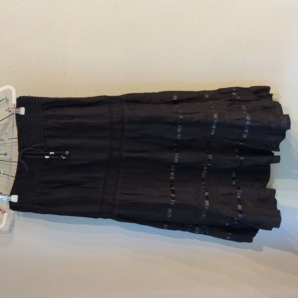 Coupe Collection Women's Maxi Skirt US 4-6 Grunge Goth Romance NWT - Picture 1 of 9